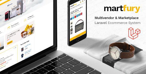 MartFury Multivendor Marketplace Laravel eCommerce System
