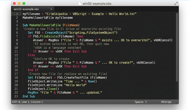What Is VBScript? Uses, Examples, Features & Alternatives